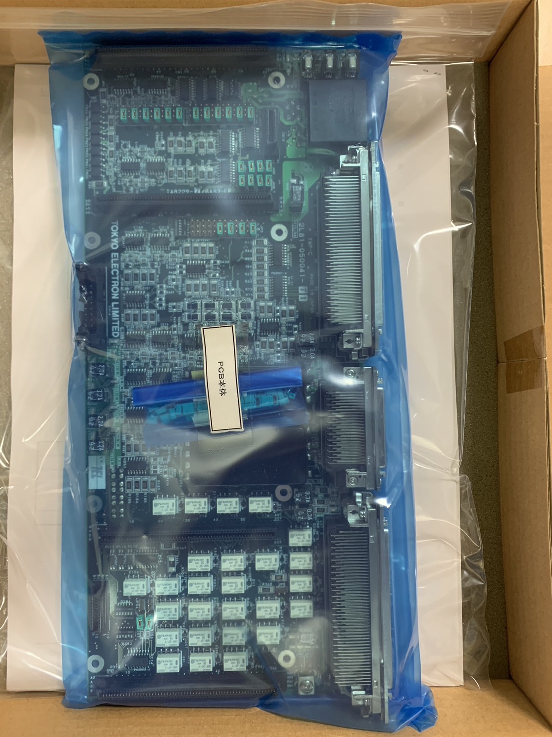 12836 TOKYO ELECTRON PCB, TAB229-7/GAS2-LF, YWP-C (PARTS) 2L81-050041-71